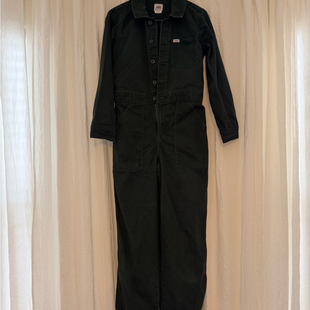 Lee Forest Green Utility Jumpsuit